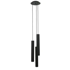 Moderne Lampen|Esszimmer Lampen*Easylight Pendelleuchte EYE Schwarz 3-flmg Wohnzimmer Lampe