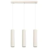 Hängelampen|Wohnzimmerlampen*Sollux Pendelleuchte 3-flammig GU10 B: 45 cm in Creme Modern