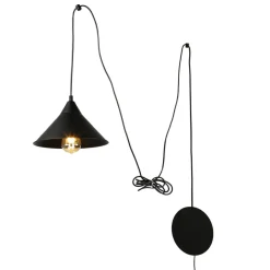 Hängelampen|Esszimmer Lampen*Emibig Pendelleuchte FLEXIO mit Steckdosenanschluss