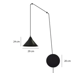 Hängelampen|Esszimmer Lampen*Emibig Pendelleuchte FLEXIO mit Steckdosenanschluss