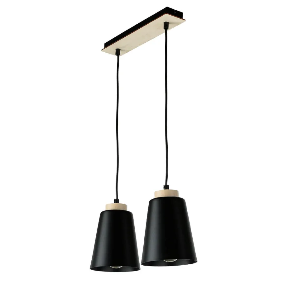 Emibig Pendelleuchte für Esstisch Schwarz Skandinavisch< Hängelampen|Esszimmer Lampen