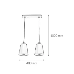 Emibig Pendelleuchte für Esstisch Schwarz Skandinavisch< Hängelampen|Esszimmer Lampen
