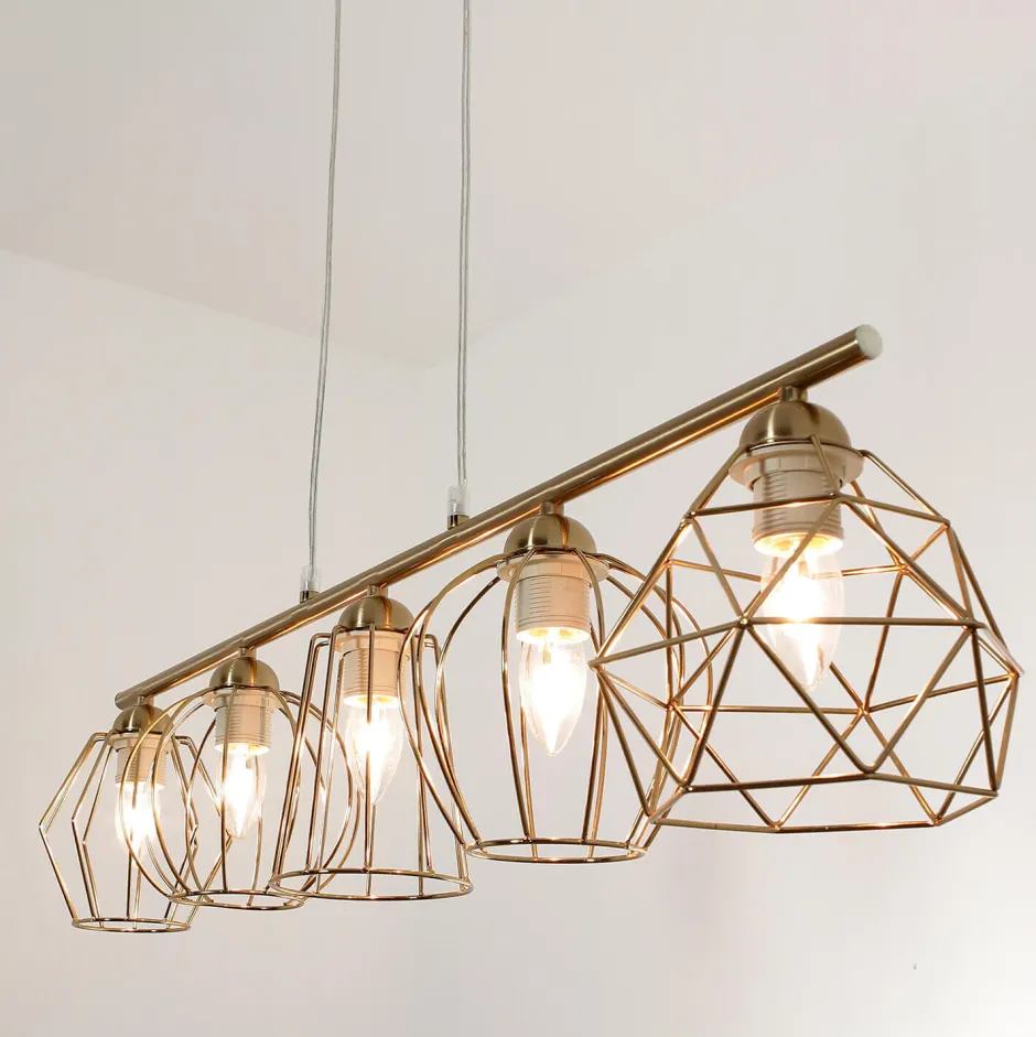 Easylight Pendelleuchte GALAXY in Messing Küche Esszimmer< Hängelampen|Esszimmer Lampen