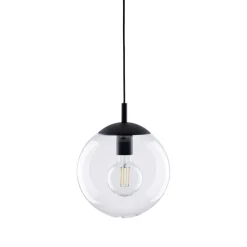 TK Lighting Pendelleuchte Glas Ø 25 cm Kugel H: max. 165 cm E27< Hängelampen|Esszimmer Lampen