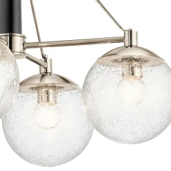 Elstead Pendelleuchte Glas Metall B: 70,3 cm Kugel Schirme LIETA< Hängelampen|Bürolampen