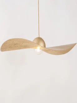 Hängelampen|Moderne Lampen*Sigma Pendelleuchte Gold E27 Modern Esszimmer MUNYA