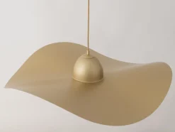 Hängelampen|Moderne Lampen*Sigma Pendelleuchte Gold E27 Modern Esszimmer MUNYA