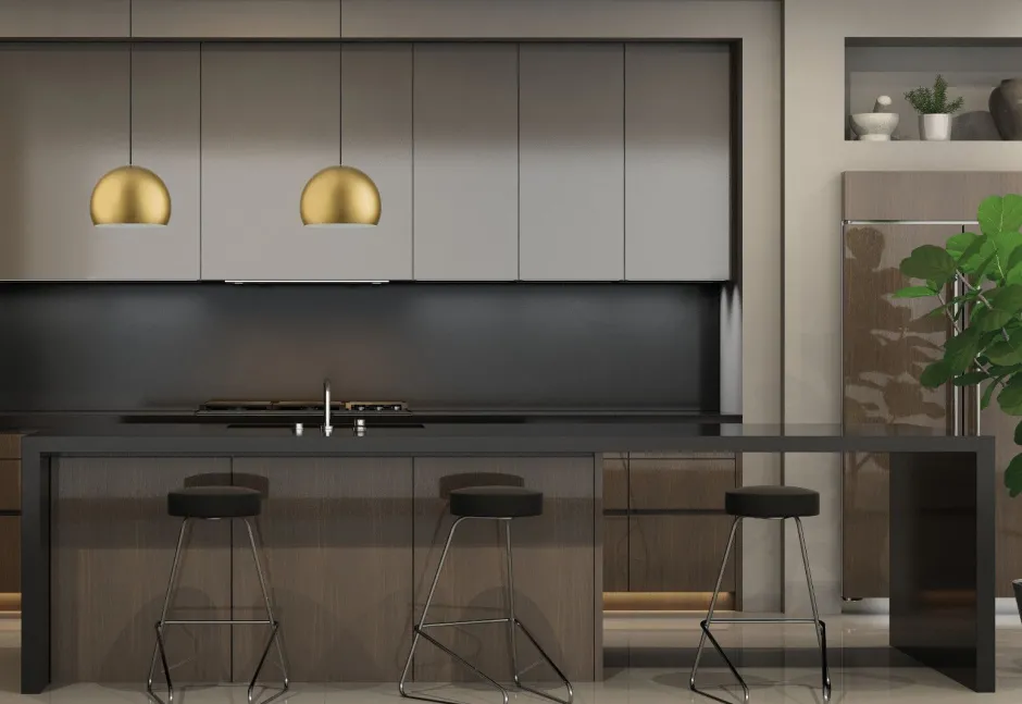 Nowodvorski Pendelleuchte Gold matt GU10 Ø 27,5 cm Metall Retro Kugel< Wohnzimmerlampen|Metall Lampen