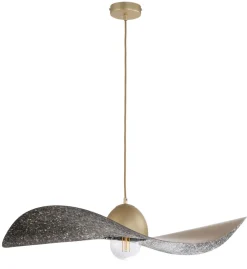 Sigma Pendelleuchte Gold Schwarz E27 Modern Esszimmer< Hängelampen|Moderne Lampen