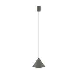 Schlafzimmer Lampen|Feuchtraumleuchten*Nowodvorski Pendelleuchte Grau GU10 Ø 20,5 cm Metall Retro verstellbar