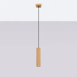 Hängelampen|Wohnzimmerlampen*Sollux Pendelleuchte GU10 B: 8 cm H: max. 118 cm Aluminium in Gold