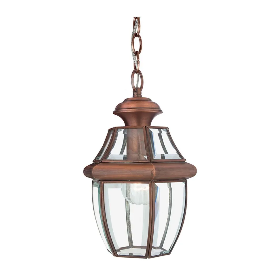 Elstead Pendelleuchte in Kupfer antik verstellbar Außen< Außenleuchten Antik|Gartenlaternen