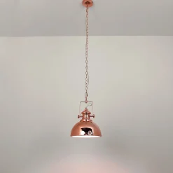 Searchlight Pendelleuchte INDUSTRIAL in Kupfer< Wohnzimmerlampen|Glaslampen