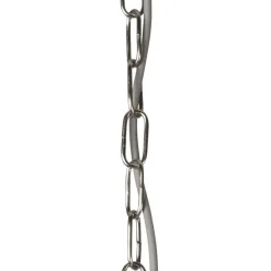 Wohnzimmerlampen|Glaslampen*Searchlight Pendelleuchte Jugendstil Ø 27 cm Glas Metall in Silber Klar