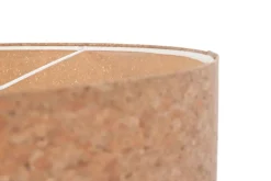 BPS Koncept Pendelleuchte Kork Ø 30 cm E27 Natur Weiß Modern< Moderne Lampen|Wohnzimmerlampen