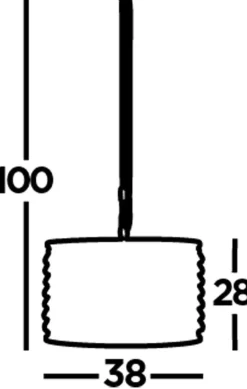 Searchlight Pendelleuchte Kristall Ø 38 cm 3x E14 in Kupfer antik< Hängelampen|Wohnzimmerlampen