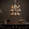 Invicta Interior Pendelleuchte Kugel Schirme in Silber Modern Design< Kugellampen|Moderne Lampen