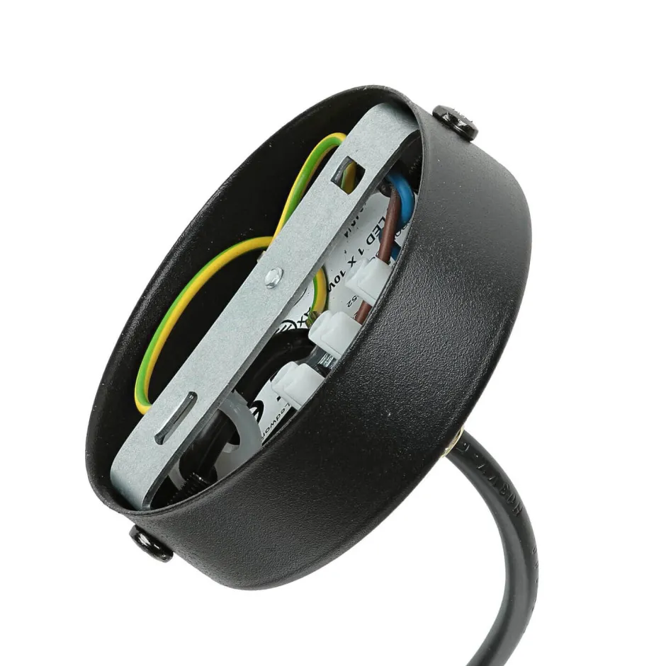 Emibig Pendelleuchte Kugelschirm Schwarz Weiß Gold E14< Hängelampen|Esszimmer Lampen