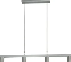 Masterlight Pendelleuchte länglich Metall 4-flammig 100 cm breit< Wohnzimmerlampen|Esszimmer Lampen