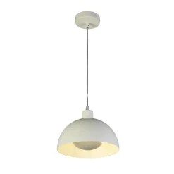 Searchlight Pendelleuchte Loft E27 bis 60 W Ø25 cm Metall in Creme< Wohnzimmerlampen|Esszimmer Lampen