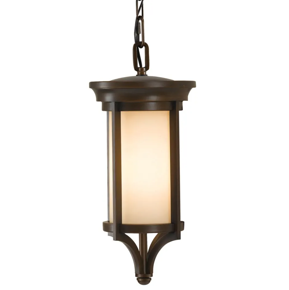 Elstead Pendelleuchte MERYL Glas Stahl verstellbar Terrasse< Rustikale Lampen|Vintage Lampen