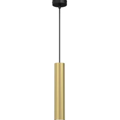 Luminex Pendelleuchte Messing Schwarz GU10 Modern VISHAL< Moderne Lampen|Wohnzimmerlampen