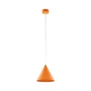TK Lighting Pendelleuchte Metall Ø 19 cm verstellbar Orange E27< Hängelampen|Esszimmer Lampen
