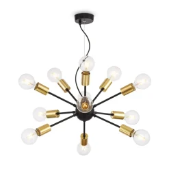 Hängelampen|Esszimmer Lampen*Maytoni Pendelleuchte Metall B: 75 cm H: max. 156,2 cm E27