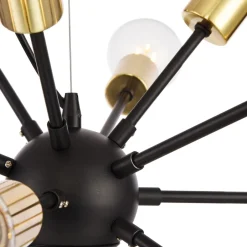 Hängelampen|Esszimmer Lampen*Maytoni Pendelleuchte Metall B: 75 cm H: max. 156,2 cm E27