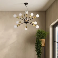 Hängelampen|Esszimmer Lampen*Maytoni Pendelleuchte Metall B: 75 cm H: max. 156,2 cm E27