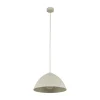 Hängelampen|Esszimmer Lampen*TK Lighting Pendelleuchte Metall Beige Ø 34 cm rund Höhe verstellbar E27