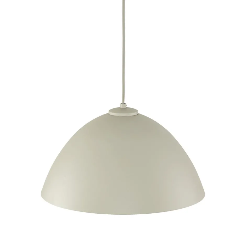 Hängelampen|Esszimmer Lampen*TK Lighting Pendelleuchte Metall Beige Ø 34 cm rund Höhe verstellbar E27