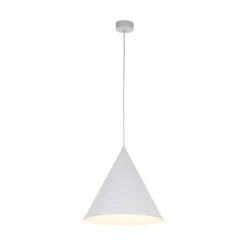 TK Lighting Pendelleuchte Metall D: 32 cm H: max. 165 cm Weiß E27< Schlafzimmer Lampen|Küchenlampen