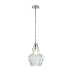 Maytoni Pendelleuchte Metall Glas E14 Ø 16 cm H: max. 143 cm< Hängelampen|Esszimmer Lampen