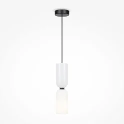 Maytoni Pendelleuchte Metall Glas rund D: 8 cm H: max. 232 cm< Hängelampen|Esszimmer Lampen