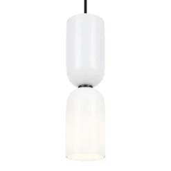 Maytoni Pendelleuchte Metall Glas rund D: 8 cm H: max. 232 cm< Hängelampen|Esszimmer Lampen