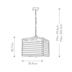 Hängelampen|Bürolampen*Elstead Pendelleuchte Metall Glas B: 39,4 cm Gunmetal Grau 4x E27