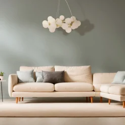 Maytoni Pendelleuchte Metall Glas G9 B: 69 cm H: max. 135,4 cm< Hängelampen|Bürolampen