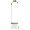 Maytoni Pendelleuchte Metall Glas LED H: max. 329 cm in Messing< Hängelampen|Led Lampen