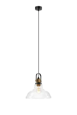 Bürolampen|Industrie Lampen*Lamkur Pendelleuchte Metall Glas in Chrom E27 Esstisch