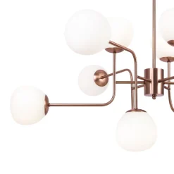 Maytoni Pendelleuchte Metall Glas H: max. 140 cm E14 Modern< Hängelampen|Esszimmer Lampen
