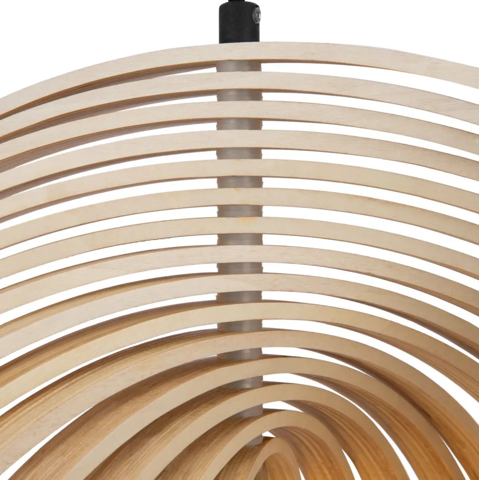 Hängelampen|Esszimmer Lampen*Maytoni Pendelleuchte Metall Holz rund Ø 60 cm H: max. 362,5 cm