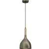 Luminex Pendelleuchte Metall in Gold Ø17 cm E27 Loft elegant< Hängelampen|Bürolampen