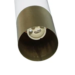 Hängelampen|Esszimmer Lampen*Luminex Pendelleuchte Metall rund Modern Ø8cm LIADAN