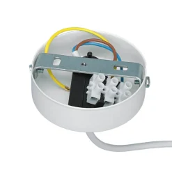 Hängelampen|Esszimmer Lampen*Luminex Pendelleuchte Metall rund Modern Ø8cm LIADAN