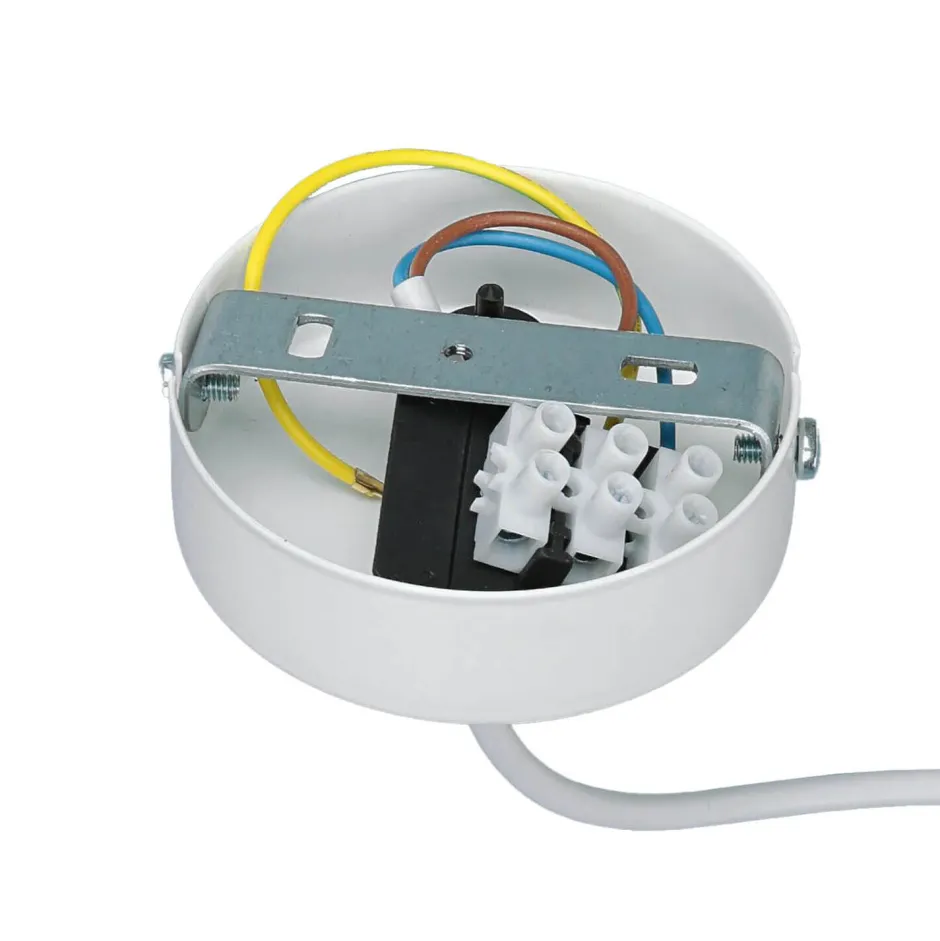 Hängelampen|Esszimmer Lampen*Luminex Pendelleuchte Metall rund Modern Ø8cm LIADAN