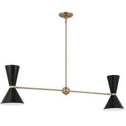 Elstead Pendelleuchte Metall verstellbar 4x E27 Up Down L: 130,3 cm< Hängelampen|Bürolampen