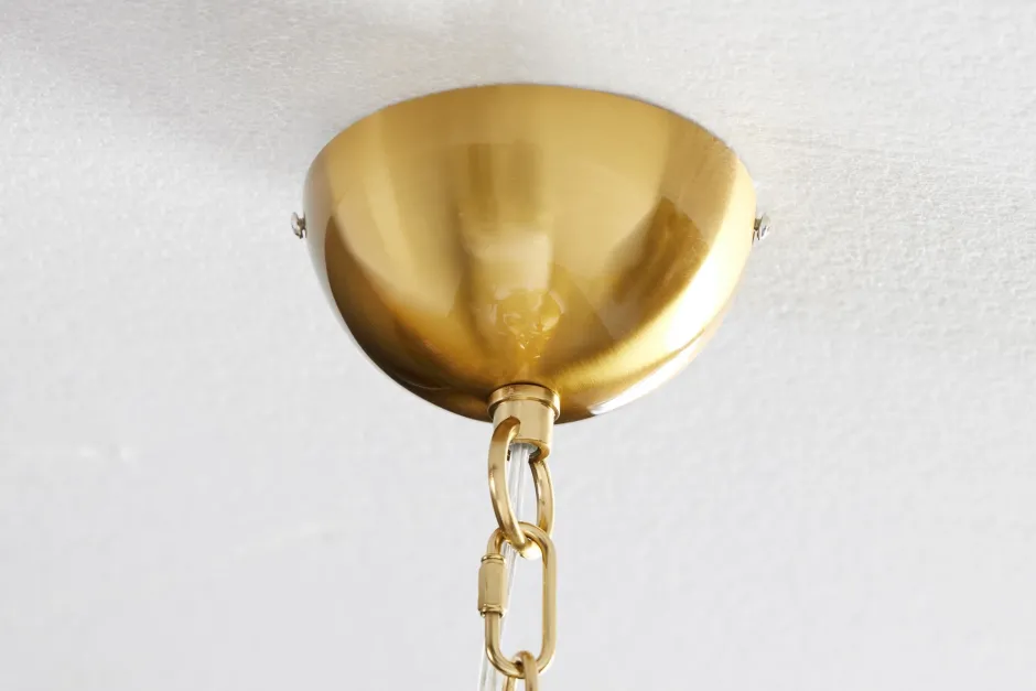 Wohnzimmerlampen|Metall Lampen*Invicta Interior Pendelleuchte Modern 6-flammig Gold Metall E14 elegant