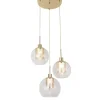Rabalux Pendelleuchte Modern in Gold 3-flammig E27 Küche< Hängelampen|Esszimmer Lampen