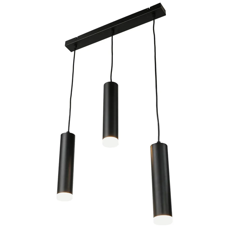 Lamkur Pendelleuchte Modern Schwarz Alu Esstisch Leuchte< Hängelampen|Esszimmer Lampen